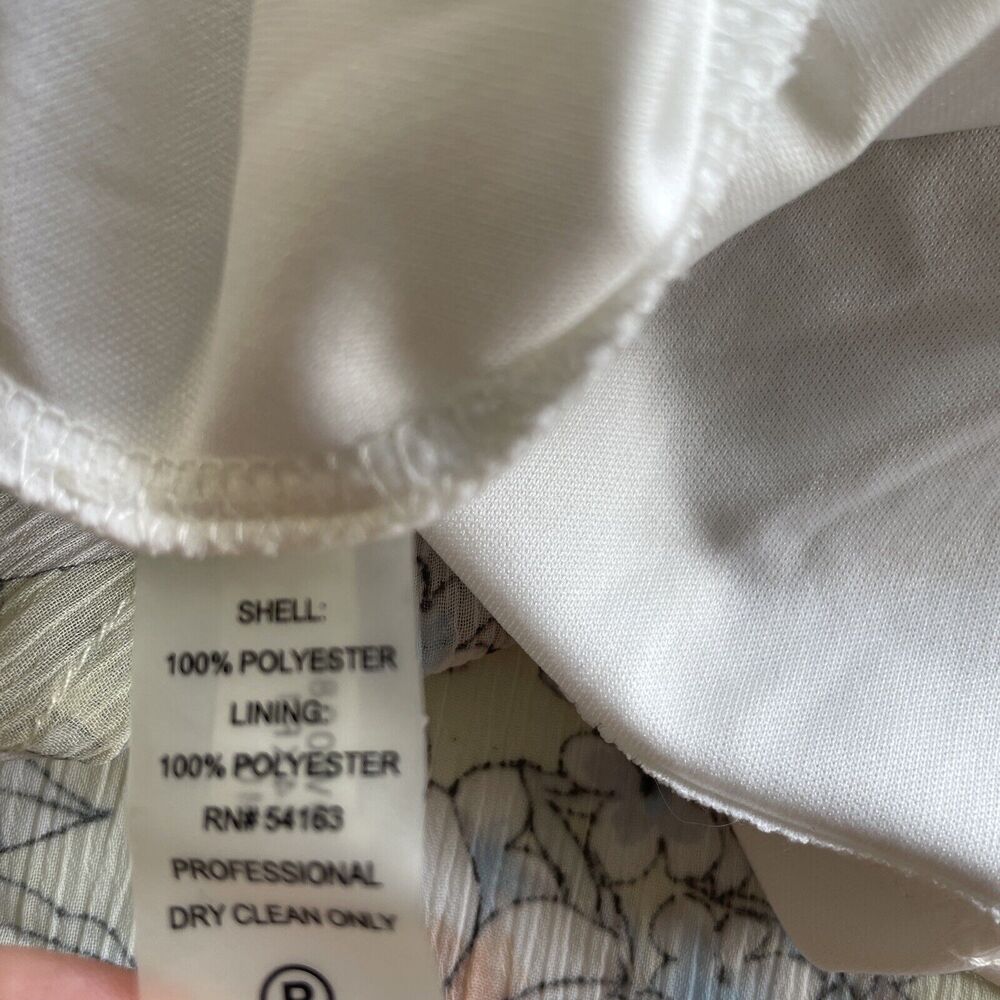 Tommy Hilfiger Women’s 10 Trapeze Sundress Dress Floral Print Sleeveless Keyhole - Picture 7 of 12